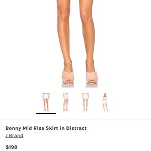 J brand Bonny Mid Rise Skirt in Distract 31